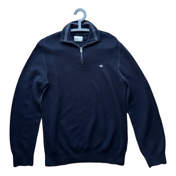 Gant navy quarter-zip sweater
