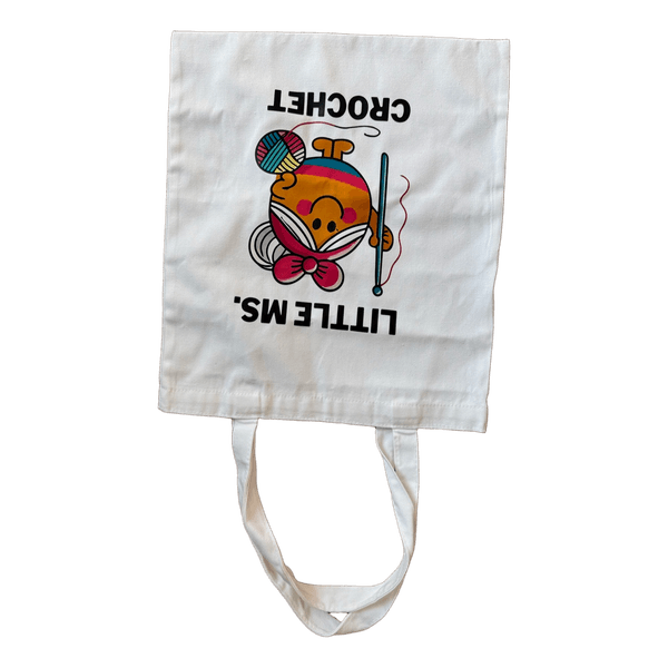 Little Ms Crochet tote bag