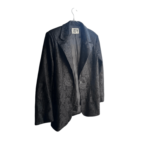 JDY mønstret sort blazer