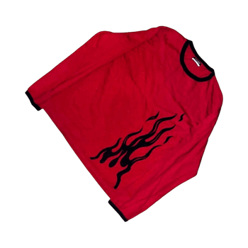 C&A red long sleeve t-shirt