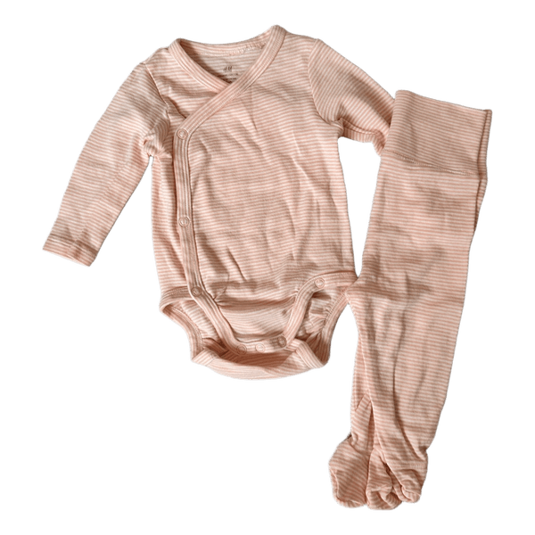 Baby Set gestreift