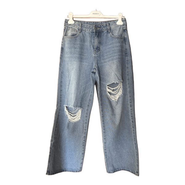 Musera ripped wide jeans