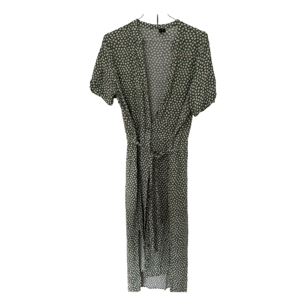 Grøn blomstret Vero Moda kjole