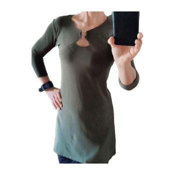 Naked eyes blouse