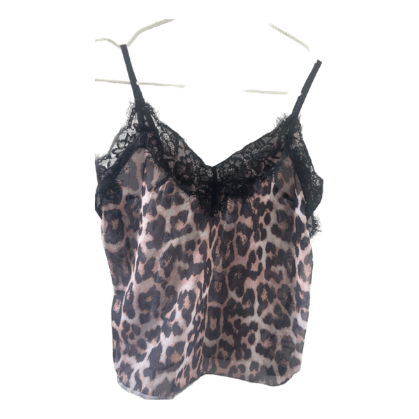 Leopard print tank top