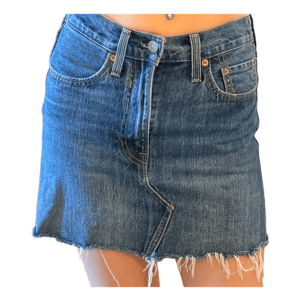 Blå Levis denim nederdel