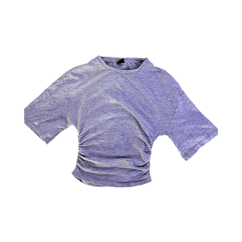 Harmaa lyhythihainen toppi