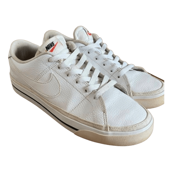 White Nike sneakers