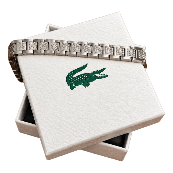 Lacoste silver link bracelet