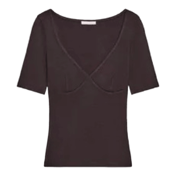 Sød brun top fra Zara
