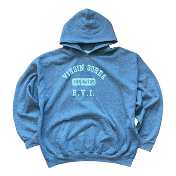 Grey graphic hoodie
