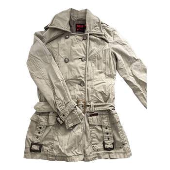 Khujo beige trench coat