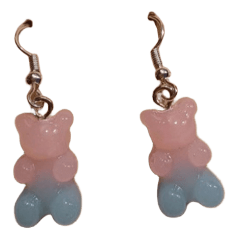 Gummy bear earrings