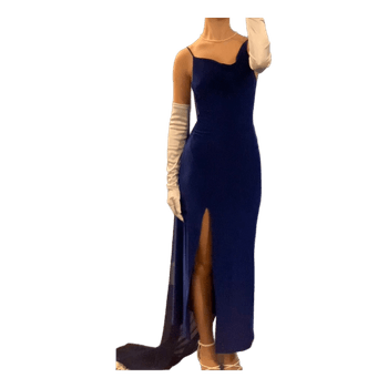 Blue maxi dress
