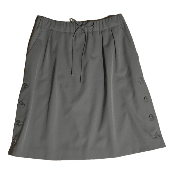 MaxMara green wool skirt