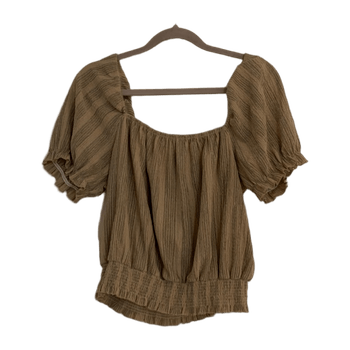 beige lyhythihainen pusero H&M