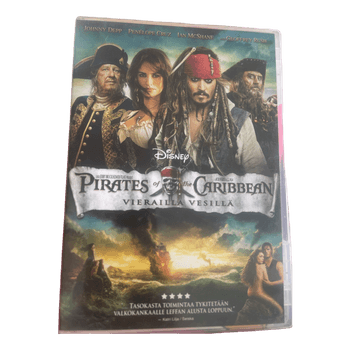 Disney Pirates of the Caribbean: Vierailla vesillä DVD-elokuva