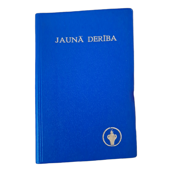 Blue Latvian New Testament