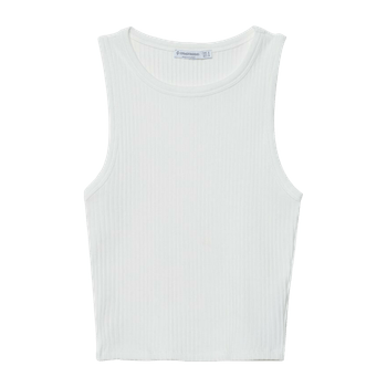 White racer top