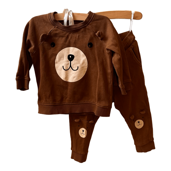 Brown bear baby set