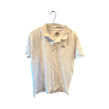 Valkoinen Lacoste-paita