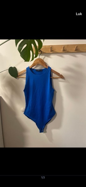 Blå bodysuit