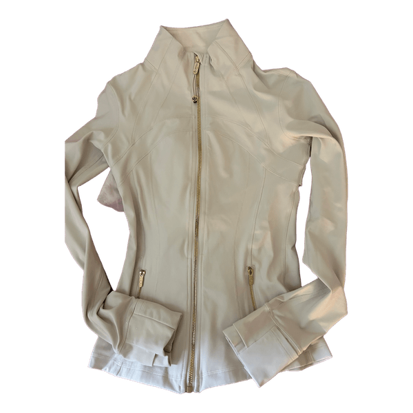 White lululemon define jacket