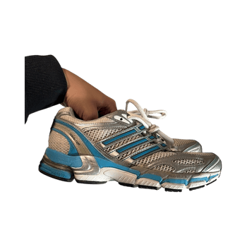 Silver blue running shoes Adidas (sneakers)