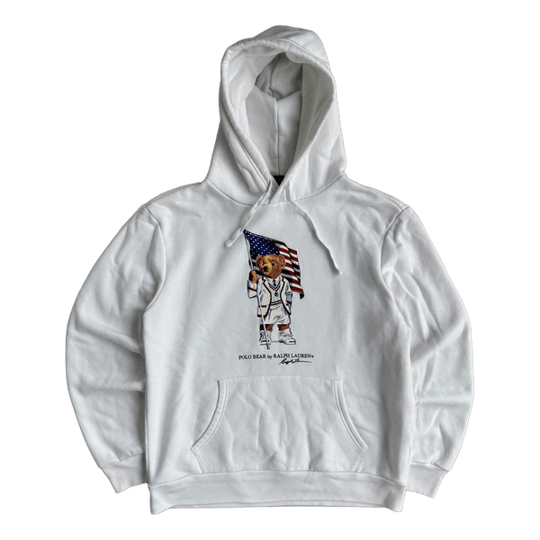 Valkoinen Polo Bear huppari
