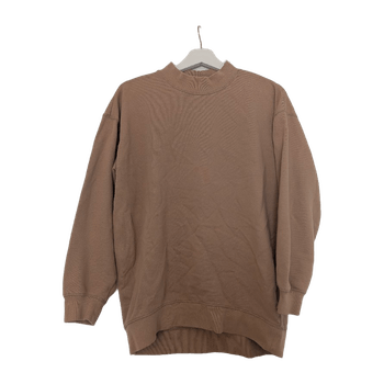 Beige oversized sweatshirt