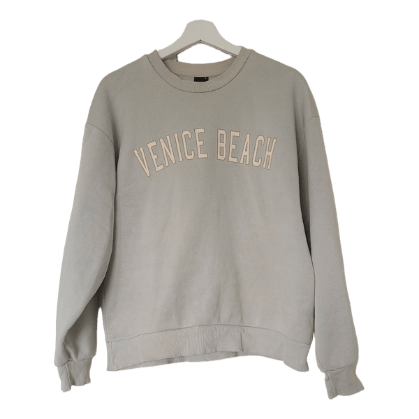 Harmaa Venice Beach collegepaita