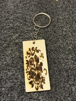 Medinis raktų pakabukas