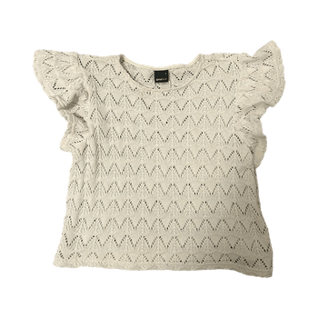 Valkoinen virkatun topin