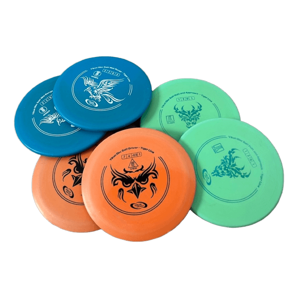 Yikun frisbeegolfkiekot 6 kpl