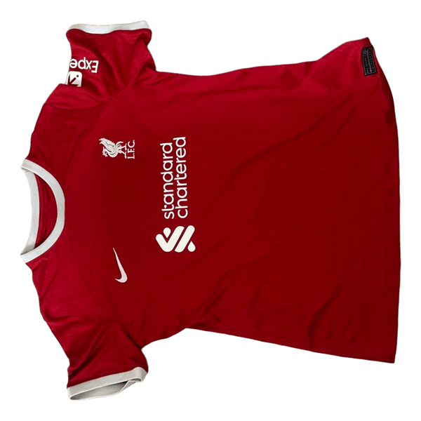 Rød Nike Liverpool fodboldtrøje
