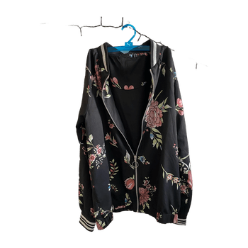 Floral Bomber Jacket Cellbes bombertakki