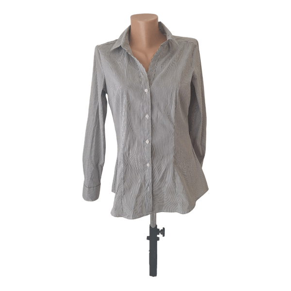 Striped button up shirt