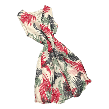 Floral print midi dress