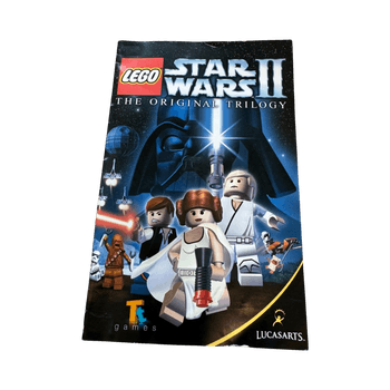 PS2 LEGO Star Wars II The Original Trilogy ohjekirja SLES-54221