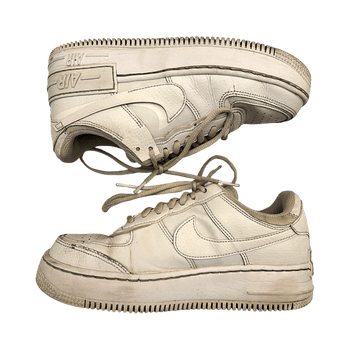 Nike air force platform sneakers
