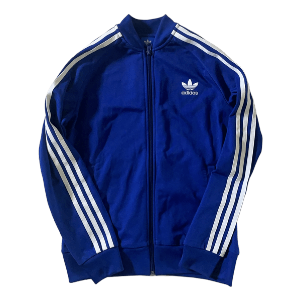 Blue Adidas track jacket