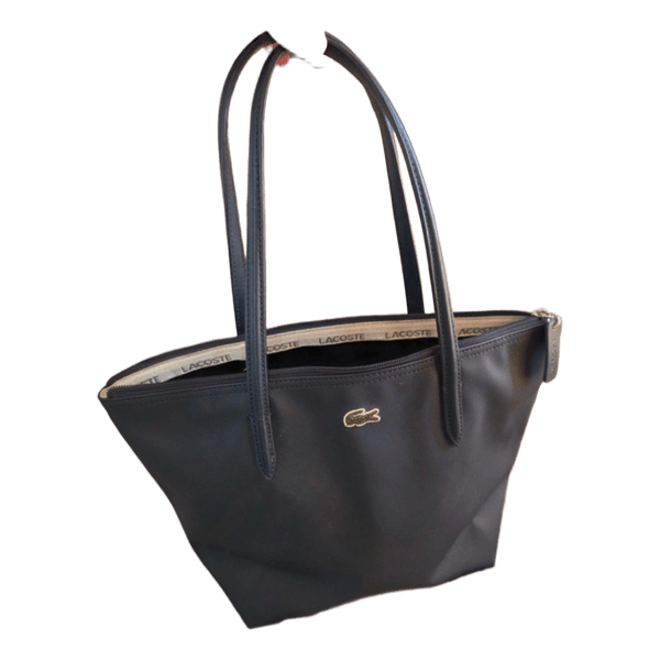 Black Lacoste tote bag