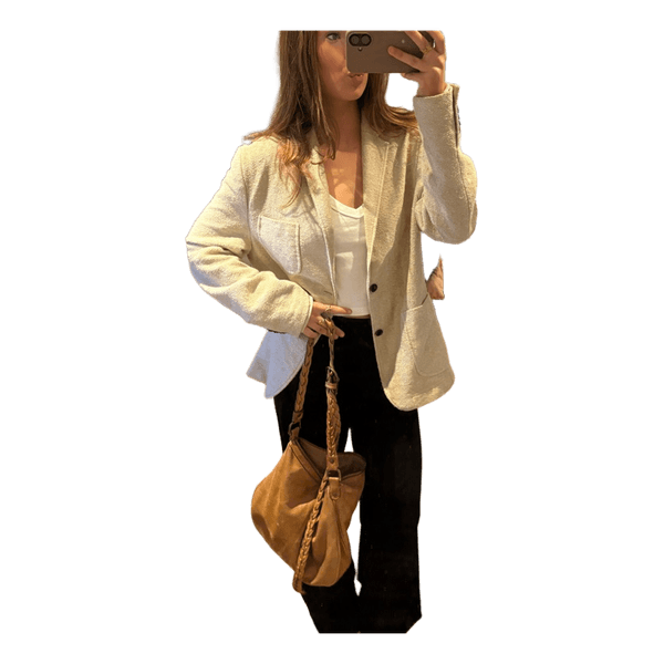 Zara beige blazer