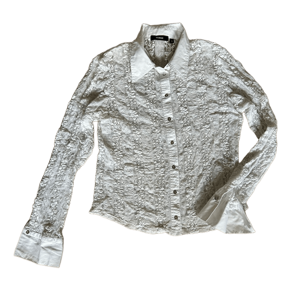 Verse white lace blouse