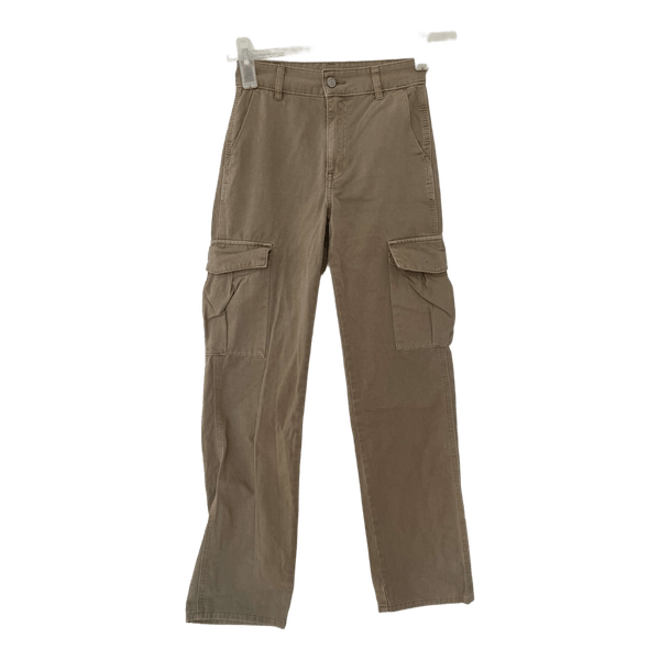 Beige cargobyxor Pull&Bear
