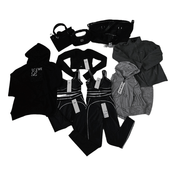 Designer Clothing Bundle – Loewe, Alo Yoga, I.AM.GIA, Patagonia, Miu Miu & Alo Bag