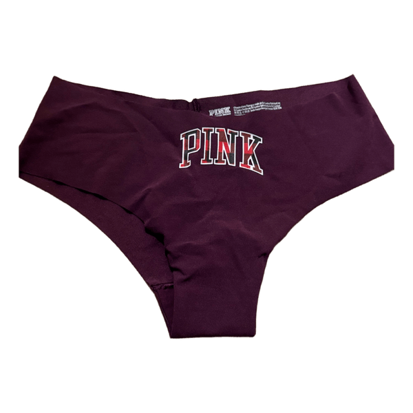 Burgundy cheekster panties
