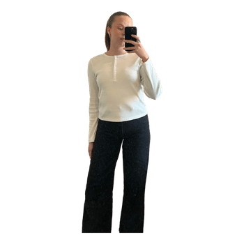 Black Levi's high loose jeans