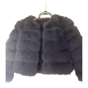 Faux fur coat