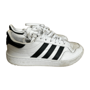 White black adidas sneakers